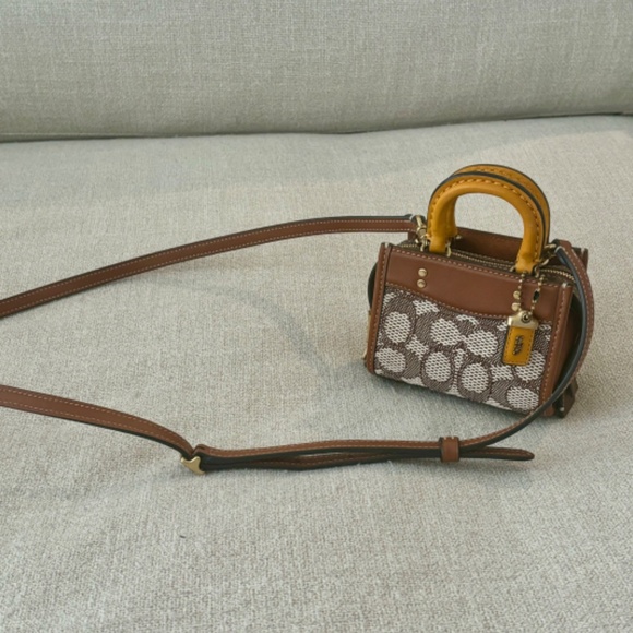 Coach Rogue Bag 12 In Signature Textile Jacquard mini - Picture 4 of 15